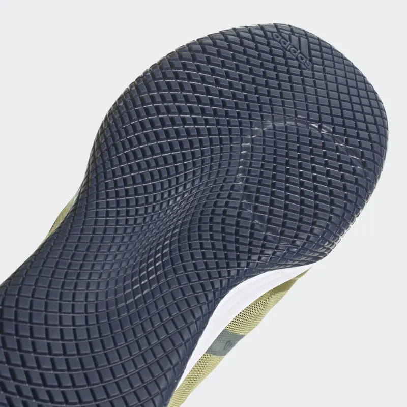 adidas Adizero Fastcourt Gold Metallic / Team Navy Blue 2 / Cloud White (HP4309)