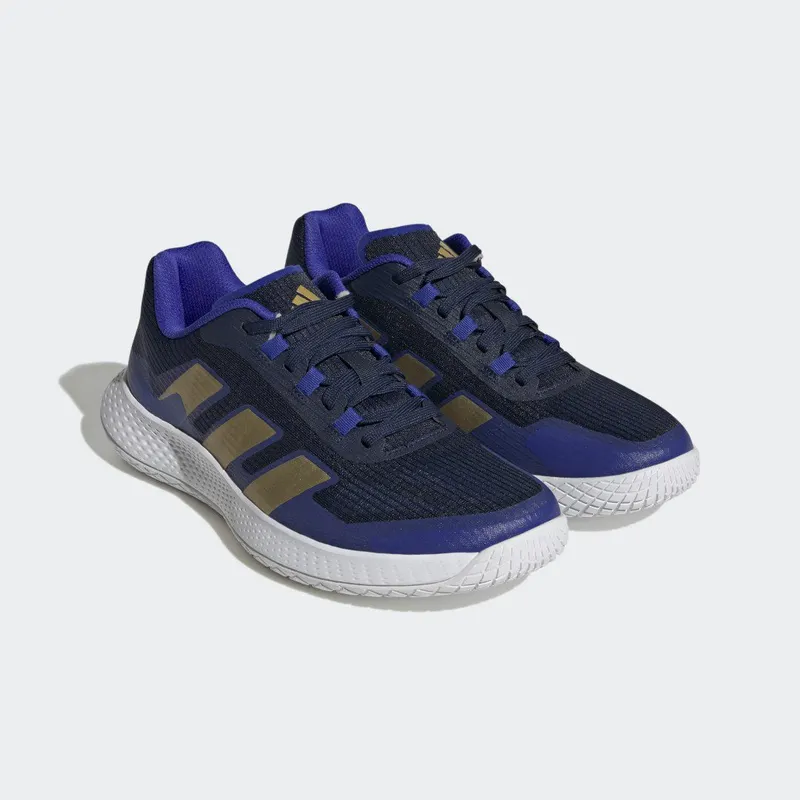adidas Forcebounce Volleybalschoenen Team Navy Blue 2 / Matte Gold / Lucid Blue (HQ3513)