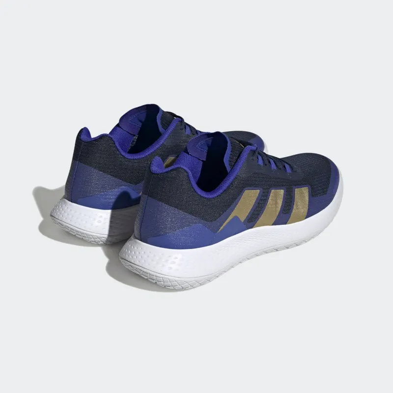adidas Forcebounce Volleybalschoenen Team Navy Blue 2 / Matte Gold / Lucid Blue (HQ3513)