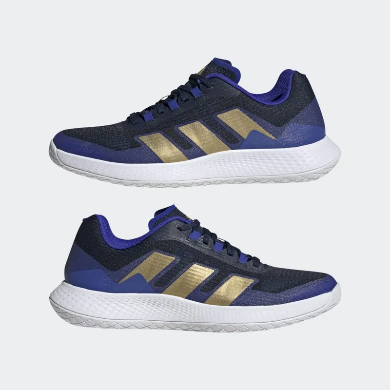 adidas Forcebounce Volleybalschoenen Team Navy Blue 2 / Matte Gold / Lucid Blue (HQ3513)