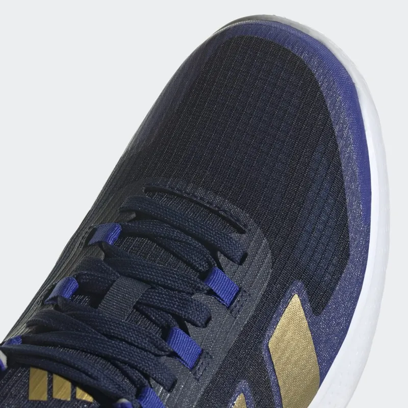 adidas Forcebounce Volleybalschoenen Team Navy Blue 2 / Matte Gold / Lucid Blue (HQ3513)