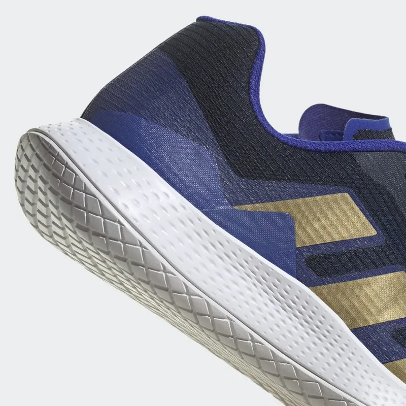adidas Forcebounce Volleybalschoenen Team Navy Blue 2 / Matte Gold / Lucid Blue (HQ3513)