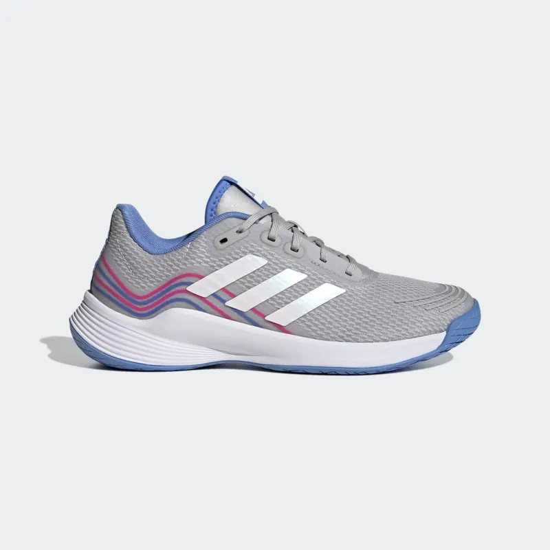 adidas Novaflight Volleybalschoenen Grey Two / Cloud White / Silver Dawn (HQ3515)