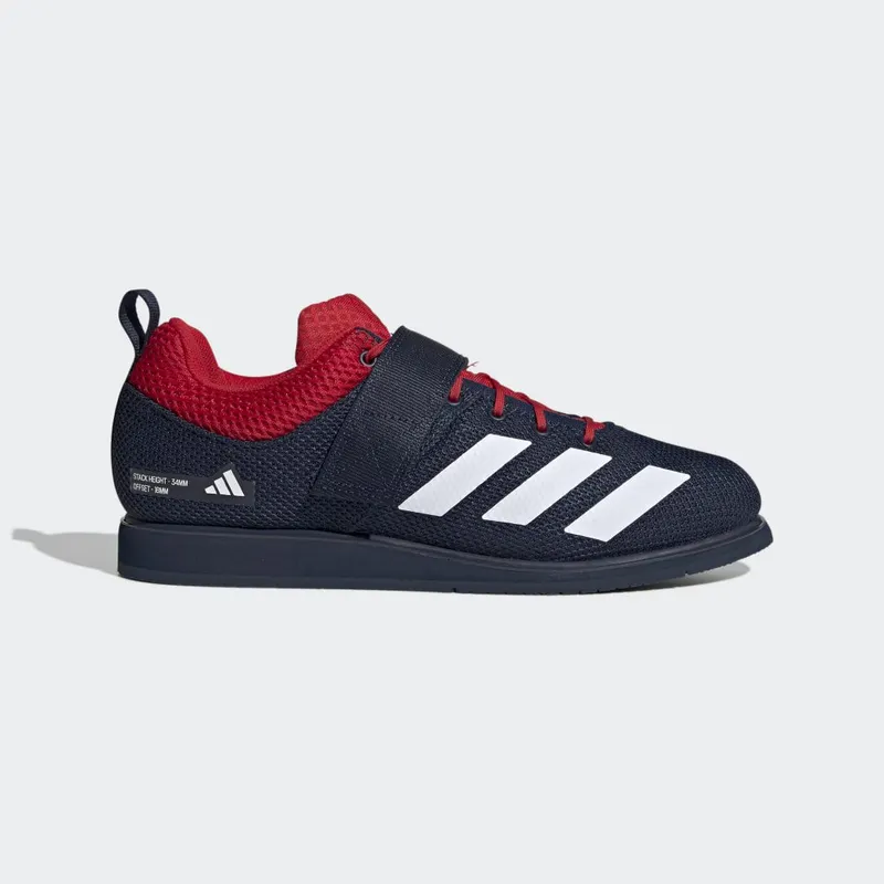 adidas Powerlift 5 Weightlifting Team Navy Blue 2 / Cloud White / Better Scarlet (HQ3530)