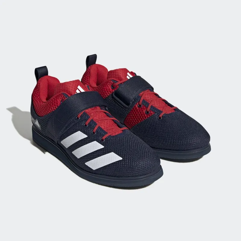 adidas Powerlift 5 Weightlifting Team Navy Blue 2 / Cloud White / Better Scarlet (HQ3530)