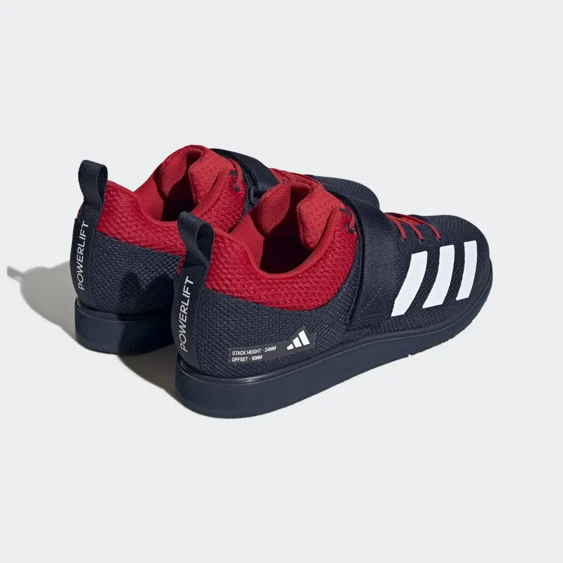 adidas Powerlift 5 Weightlifting Team Navy Blue 2 / Cloud White / Better Scarlet (HQ3530)