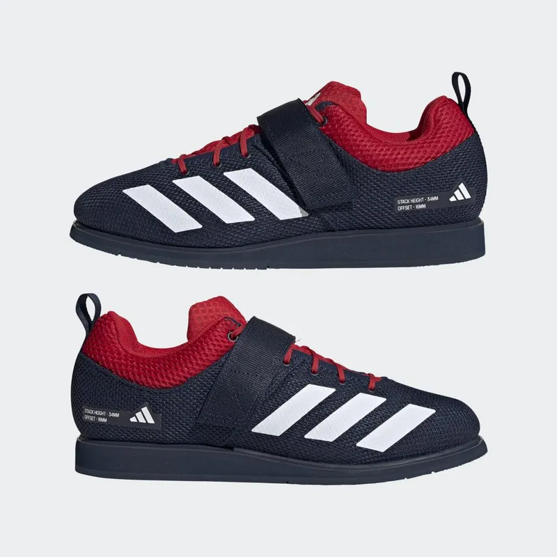 adidas Powerlift 5 Weightlifting Team Navy Blue 2 / Cloud White / Better Scarlet (HQ3530)