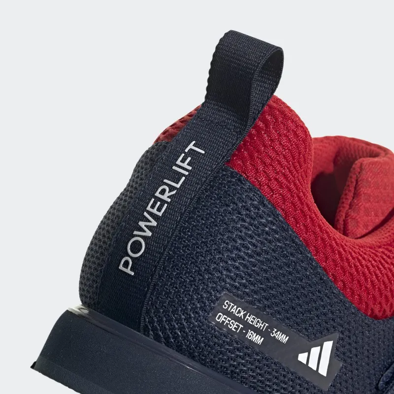 adidas Powerlift 5 Weightlifting Team Navy Blue 2 / Cloud White / Better Scarlet (HQ3530)