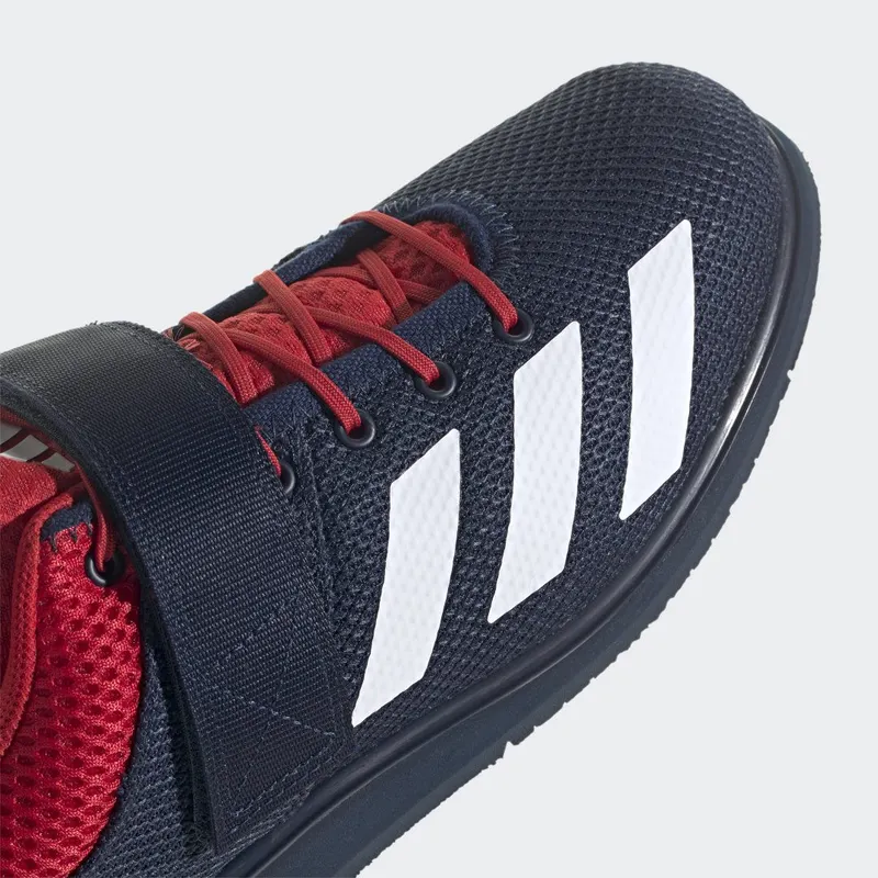adidas Powerlift 5 Weightlifting Team Navy Blue 2 / Cloud White / Better Scarlet (HQ3530)