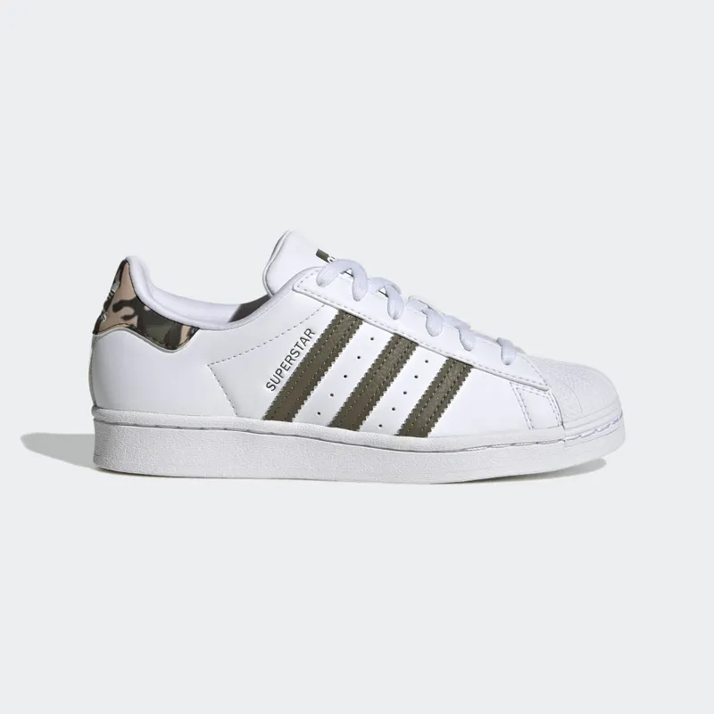 adidas Superstar Cloud White / Olive Strata / Cloud White (HQ4287)