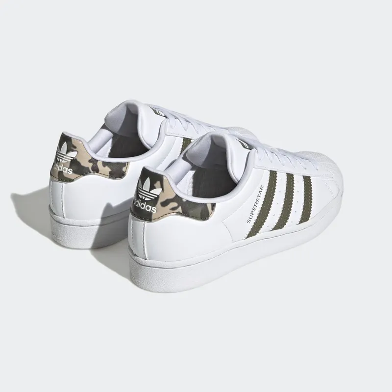 adidas Superstar Cloud White / Olive Strata / Cloud White (HQ4287)