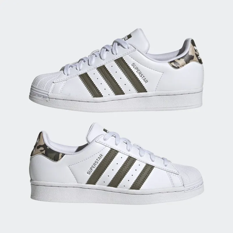 adidas Superstar Cloud White / Olive Strata / Cloud White (HQ4287)