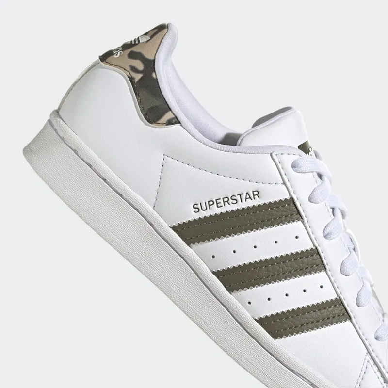 adidas Superstar Cloud White / Olive Strata / Cloud White (HQ4287)