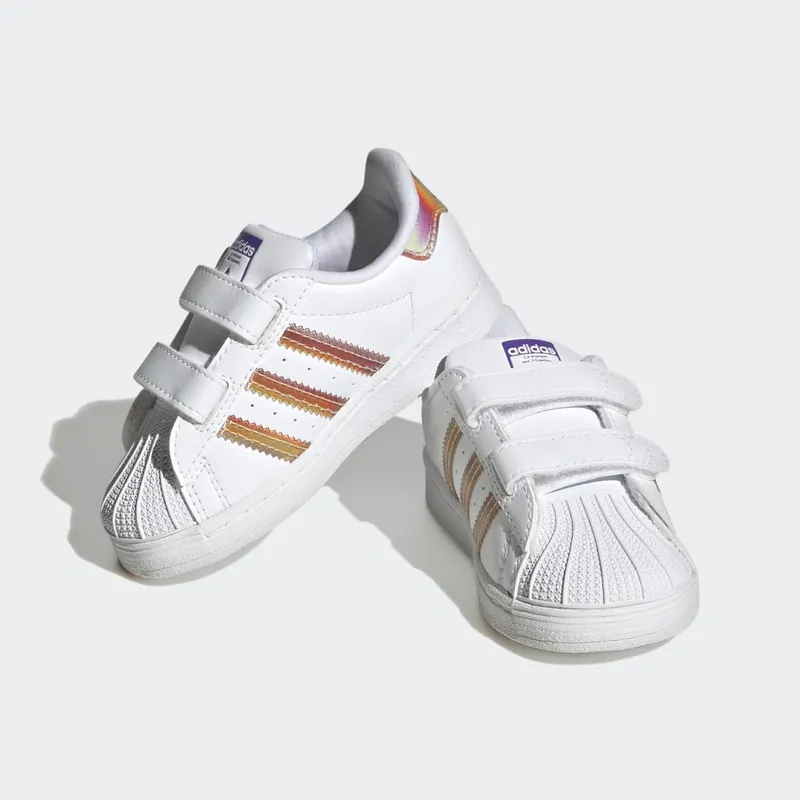 adidas Superstar Cloud White / Cloud White / Purple Rush (HQ4344)