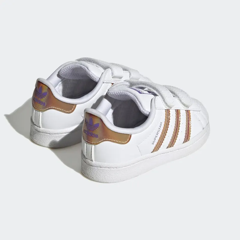 adidas Superstar Cloud White / Cloud White / Purple Rush (HQ4344)