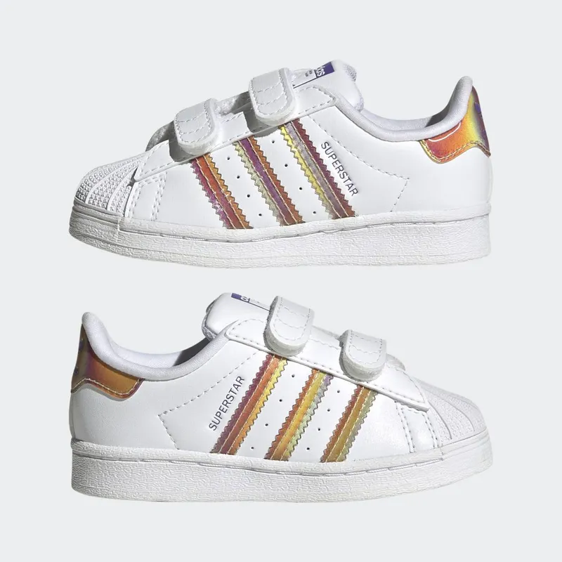 adidas Superstar Cloud White / Cloud White / Purple Rush (HQ4344)