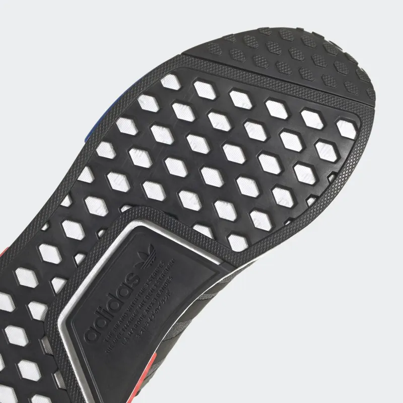 adidas NMD_R1 Core Black / Semi Lucid Blue / Glory Red (HQ4452)