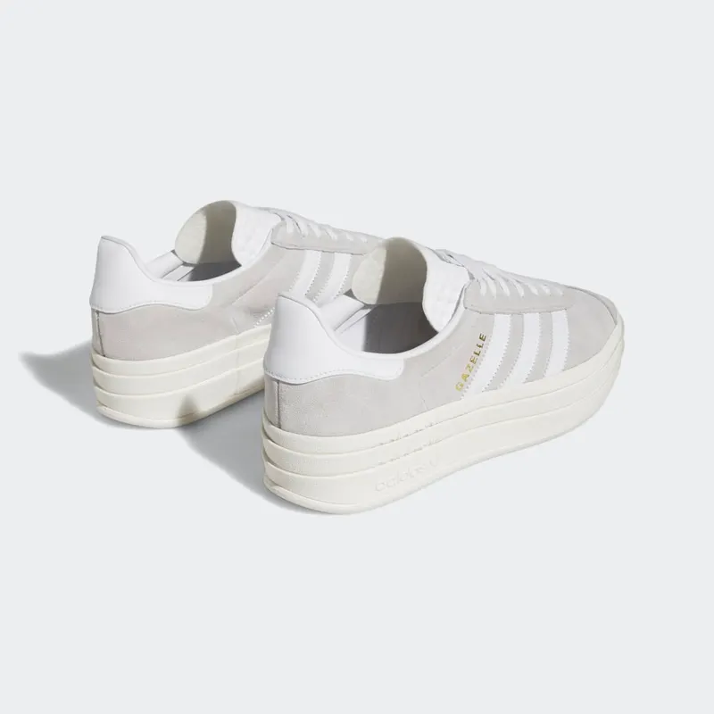 adidas Gazelle Bold Grey Two / Cloud White / Core White (HQ6893)