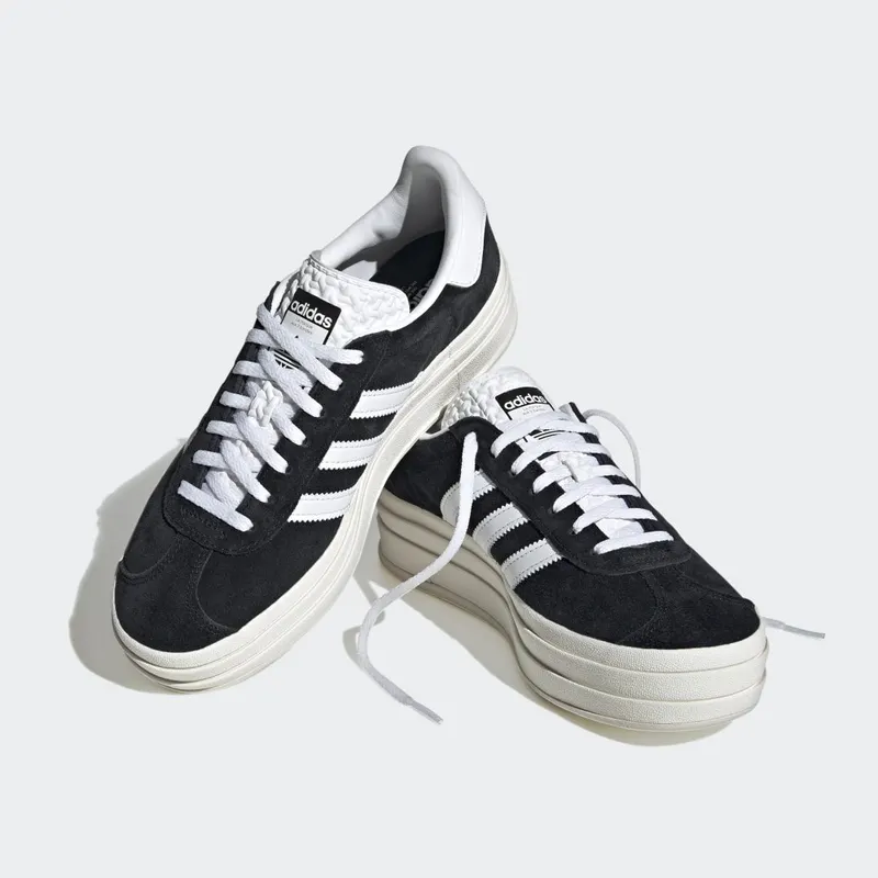 adidas Gazelle Bold Core Black / Cloud White / Core White (HQ6912)