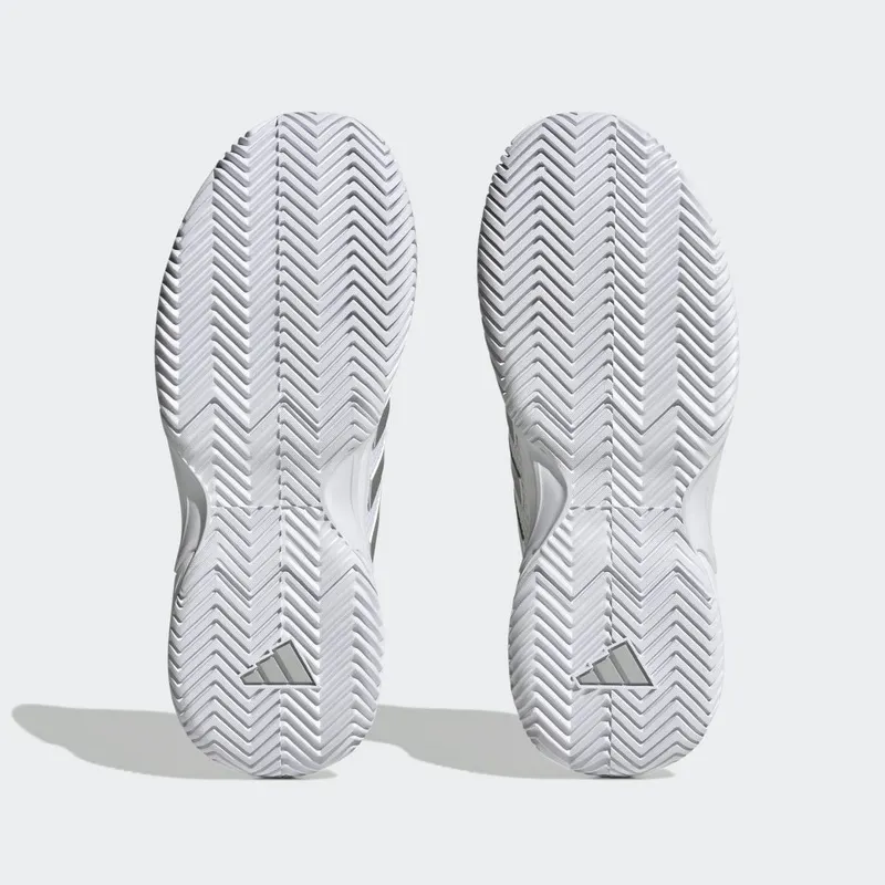 adidas Gamecourt 2.0 Tennisschoenen Cloud White / Silver Metallic / Cloud White (HQ8476)