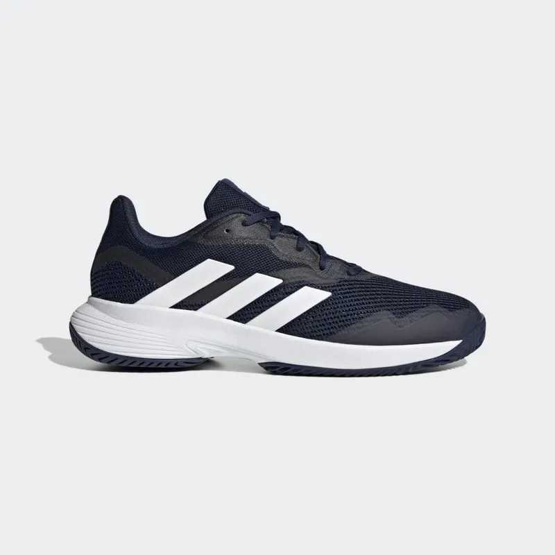 adidas Courtjam Control Tennisschoenen Team Navy Blue 2 / Cloud White / Cloud White (HQ8808)