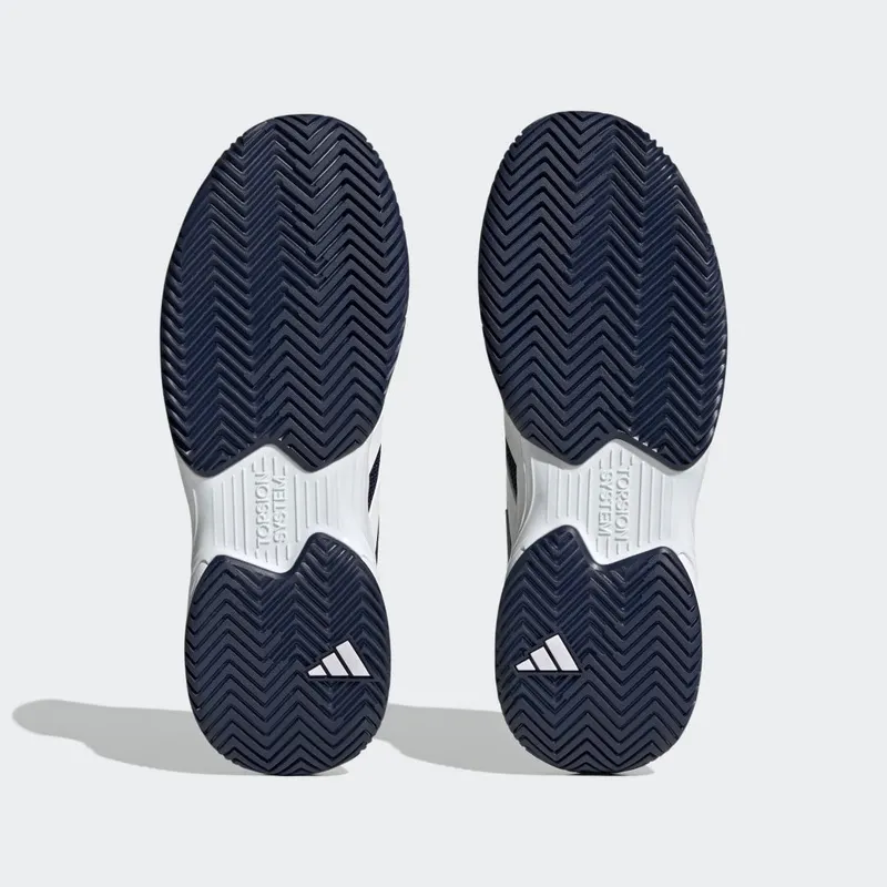 adidas Courtjam Control Tennisschoenen Team Navy Blue 2 / Cloud White / Cloud White (HQ8808)