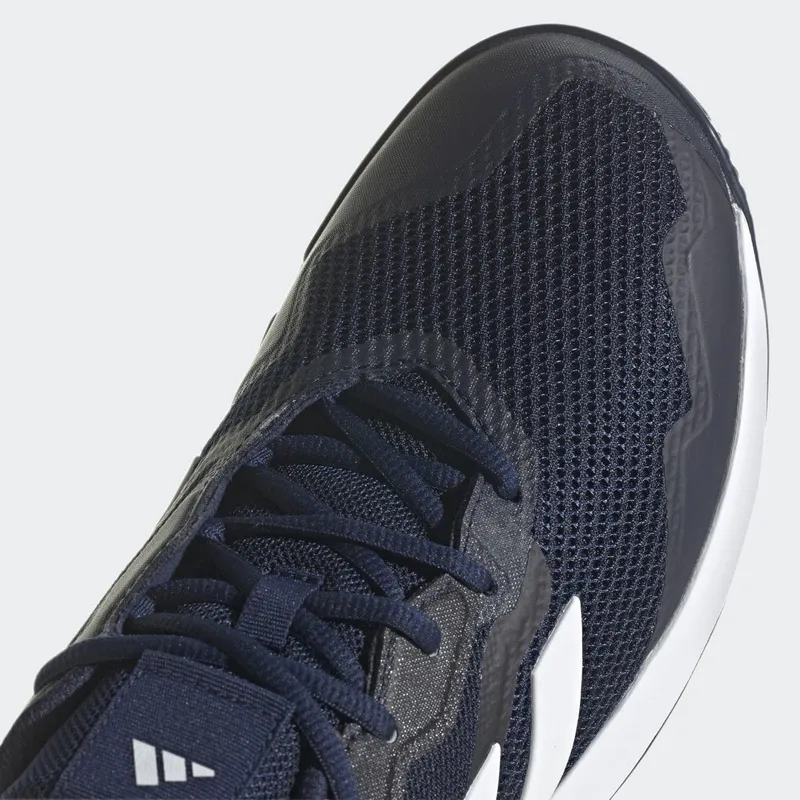 adidas Courtjam Control Tennisschoenen Team Navy Blue 2 / Cloud White / Cloud White (HQ8808)