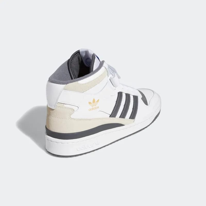 adidas Forum Mid Cloud White / Grey Five / Gold Metallic (GW4371)