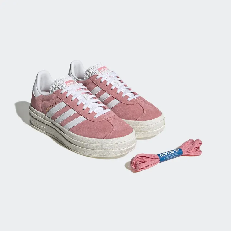 adidas Gazelle Bold Super Pop / Cloud White / Core White (IG9653)