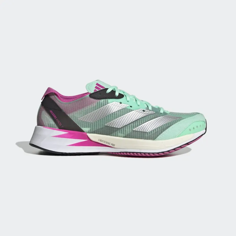 adidas Adizero Adios 7 Pulse Mint / Silver Metallic / Core Black (GV9062)