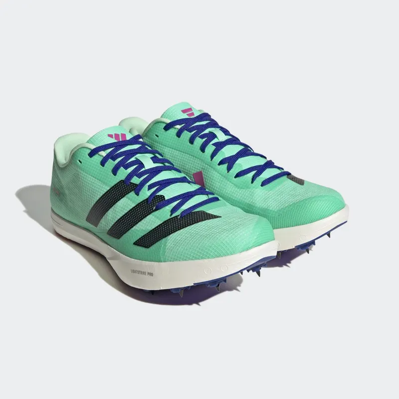 adidas Adizero Ver-springschoenen Pulse Mint / Core Black / Lucid Blue (GV9100)