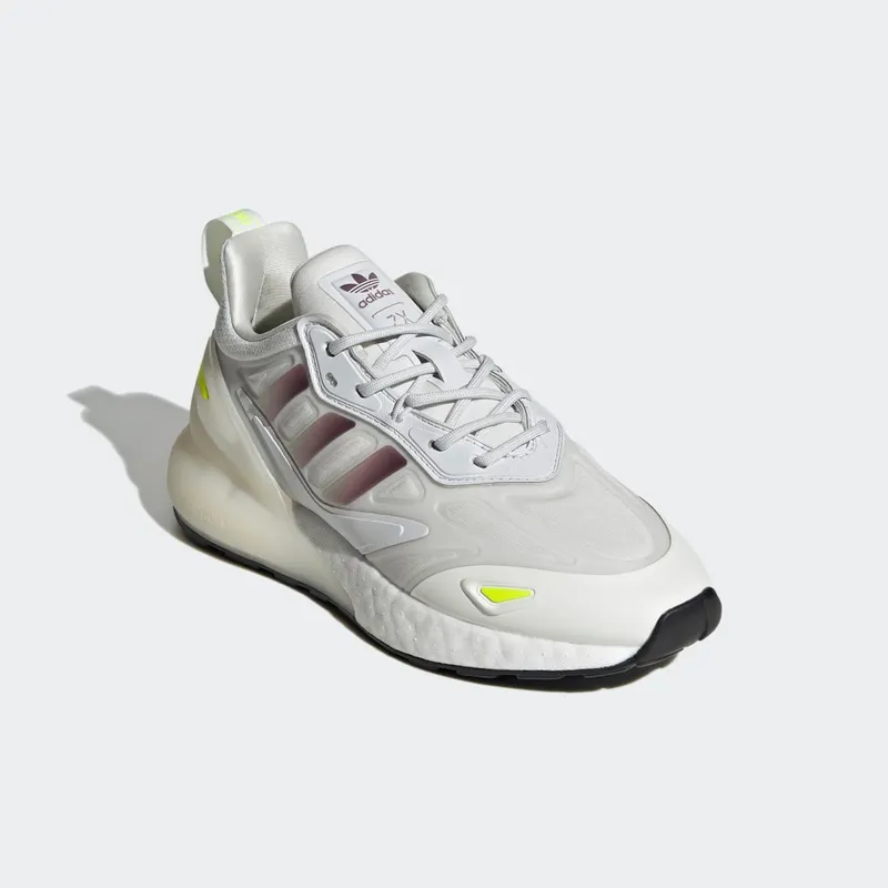 adidas ZX 2K BOOST 2.0 Crystal White / Solar Yellow / Off White (GY0782)