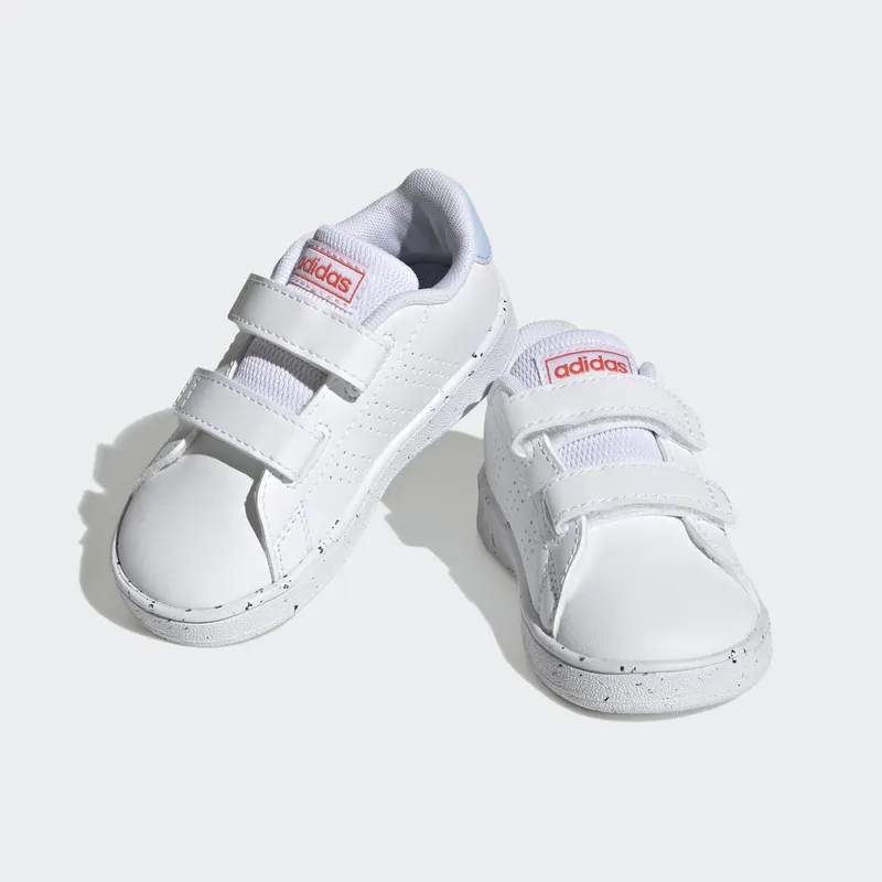 adidas adidas x Disney Advantage Moana met Klittenband Cloud White / Blue Dawn / Semi Impact Orange (GZ9467)