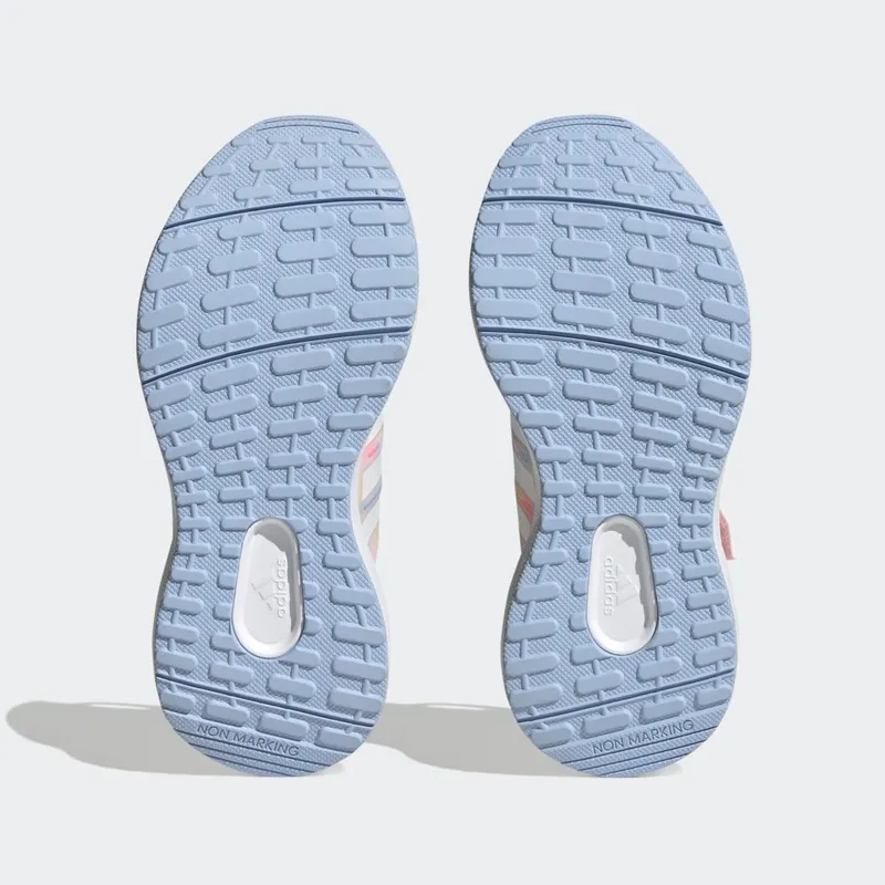 adidas Fortarun 2.0 Cloudfoam Sport Running met Elastische Veters en Klittenband Clear Pink / Cloud White / Blue Dawn (GZ9752)