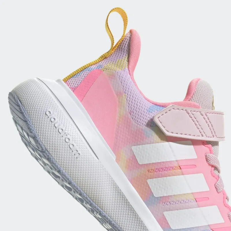adidas Fortarun 2.0 Cloudfoam Sport Running met Elastische Veters en Klittenband Clear Pink / Cloud White / Blue Dawn (GZ9752)