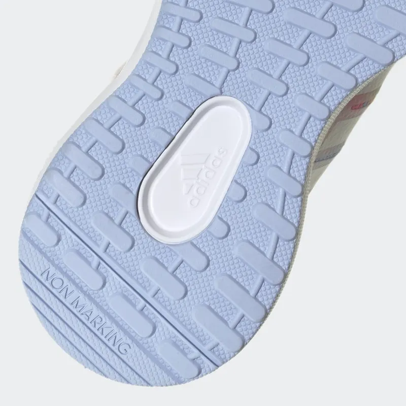 adidas Fortarun 2.0 Cloudfoam Sport Running met Elastische Veters en Klittenband Clear Pink / Cloud White / Blue Dawn (GZ9752)