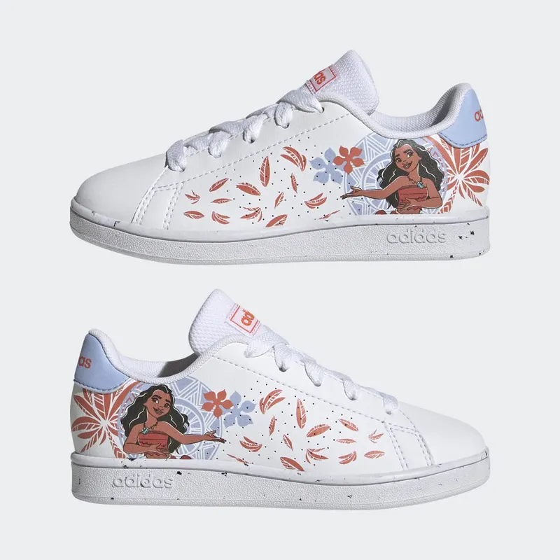 adidas adidas x Disney Advantage Moana Cloud White / Semi Impact Orange / Blue Dawn (H06326)
