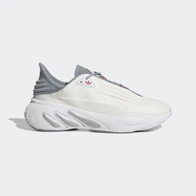 adidas Adifom SLTN Crystal White / Silver Metallic / Better Scarlet (H06414)