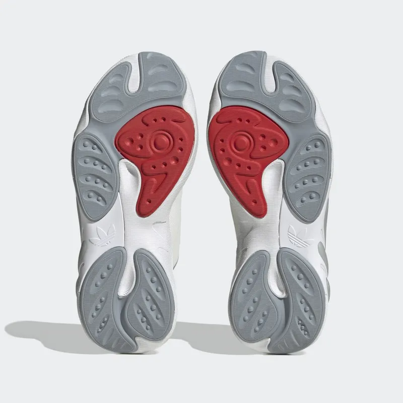 adidas Adifom SLTN Crystal White / Silver Metallic / Better Scarlet (H06414)