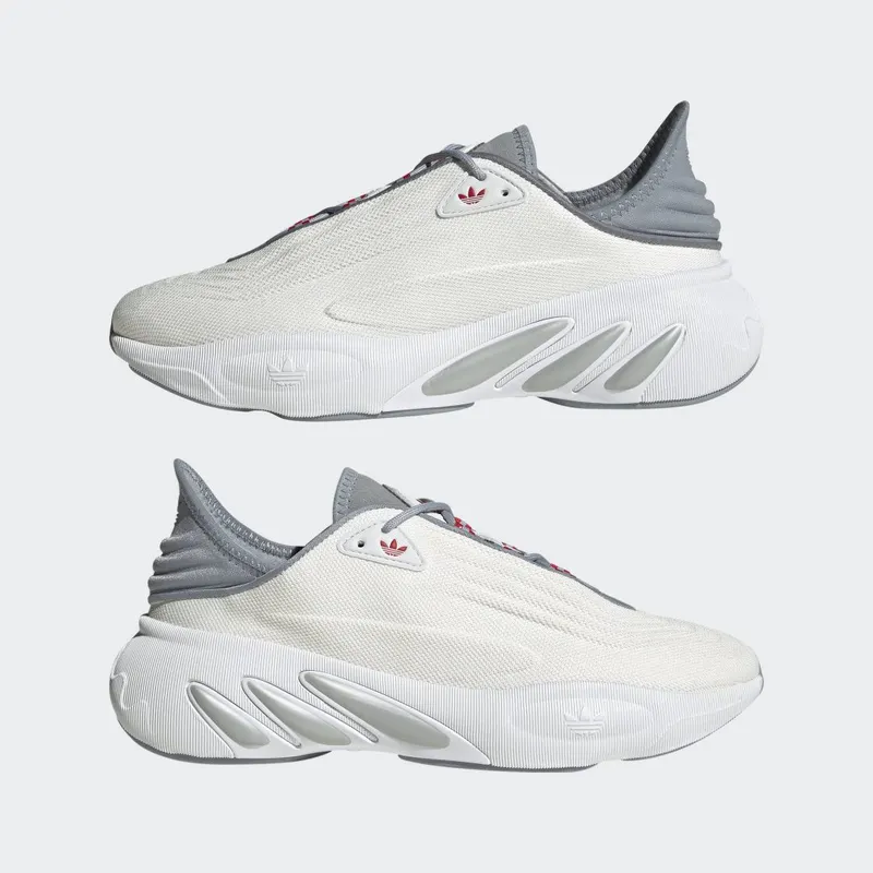 adidas Adifom SLTN Crystal White / Silver Metallic / Better Scarlet (H06414)