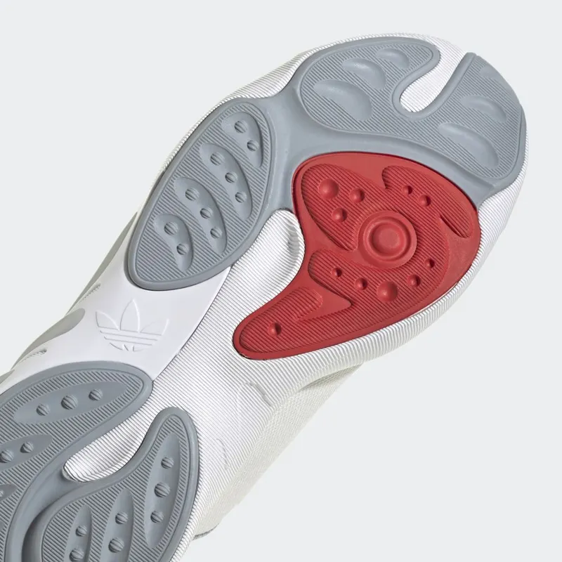 adidas Adifom SLTN Crystal White / Silver Metallic / Better Scarlet (H06414)