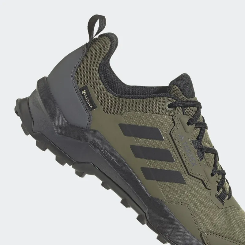 adidas Terrex AX4 GORE-TEX Hiking Focus Olive / Core Black / Grey Five (HP7400)
