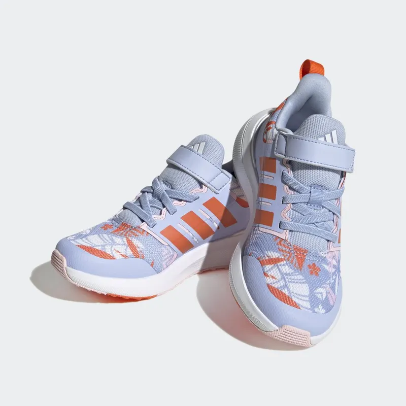 adidas adidas x Disney FortaRun 2.0 Moana Cloudfoam Sport Running met Elastische Veters en Klittenband Blue Dawn / Semi Impact Orange / Cloud White (HP8999)
