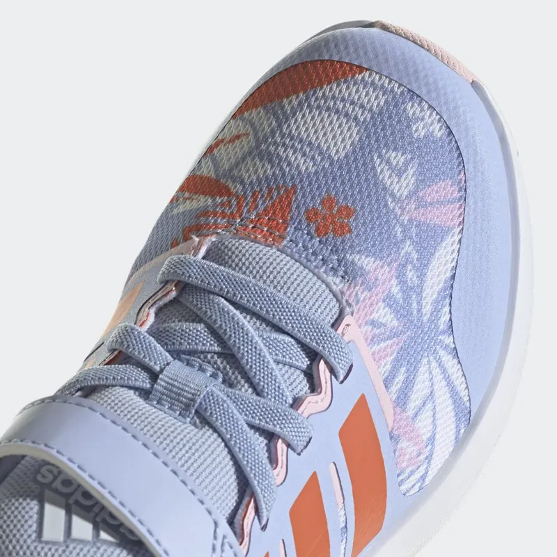 adidas adidas x Disney FortaRun 2.0 Moana Cloudfoam Sport Running met Elastische Veters en Klittenband Blue Dawn / Semi Impact Orange / Cloud White (HP8999)