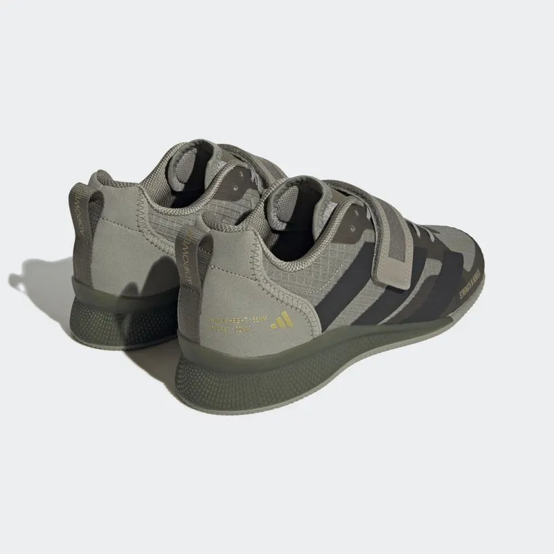 adidas Adipower Weightlifting 3 Silver Pebble / Core Black / Olive Strata (HQ1922)