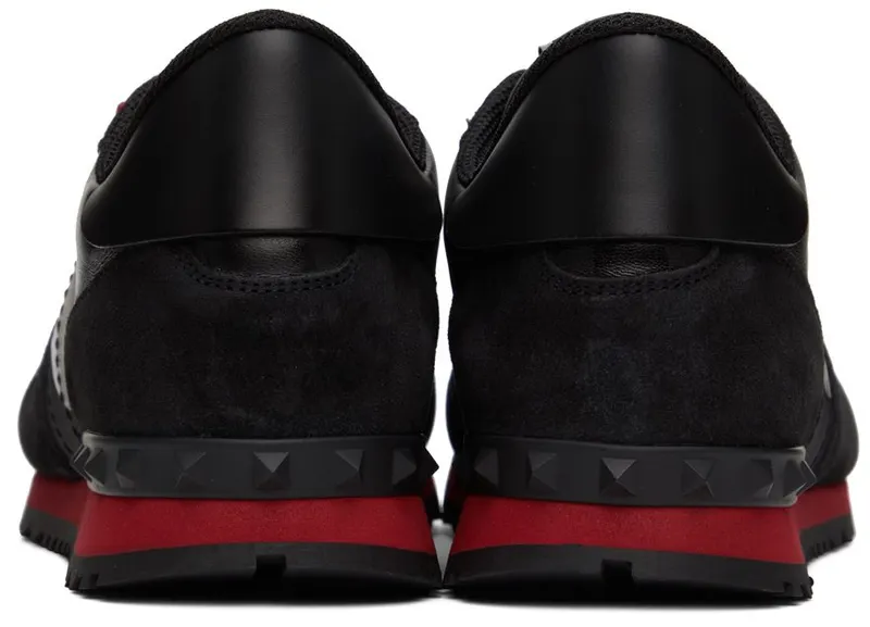 Valentino Garavani Black Rockrunner Sneakers (1Y2S0723NSD)