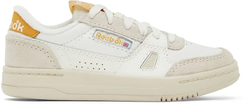 Reebok LT Court Schoenen Bright Ochre / Cloud White / Vector Red
