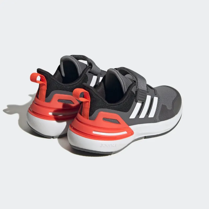 adidas Rapidasport Bounce Sport Running met Elastische Veters en Klittenband Grey Three / Cloud White / Grey Five (HP2753)