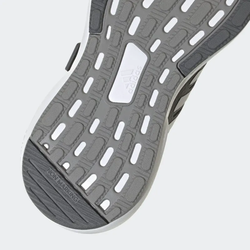 adidas Rapidasport Bounce Sport Running met Elastische Veters en Klittenband Grey Three / Cloud White / Grey Five (HP2753)