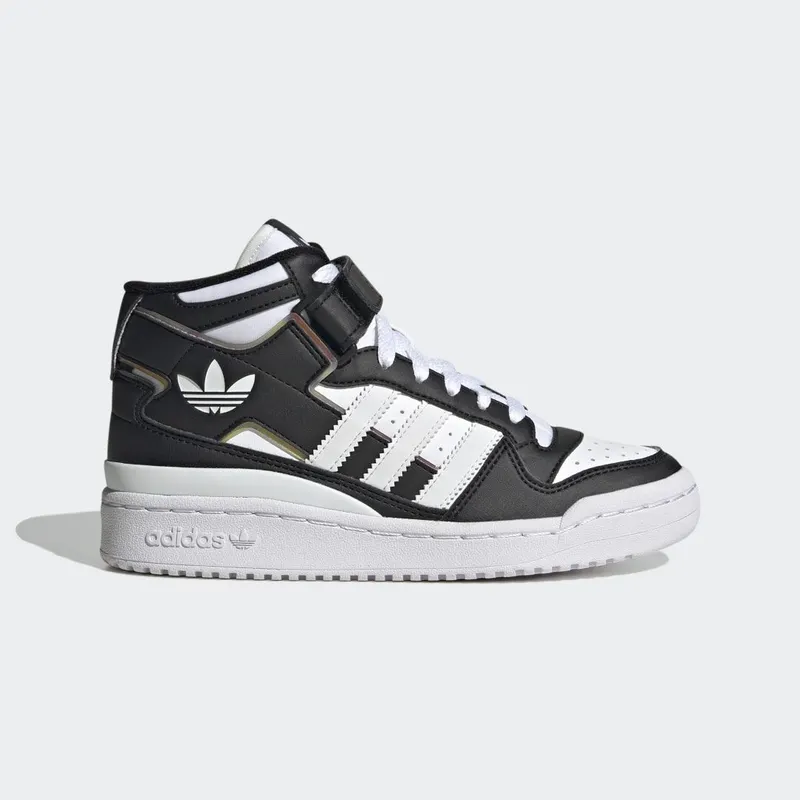 adidas Forum Mid Core Black / Cloud White / Cloud White (HQ6845)